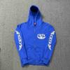 Croteiz Classic Printed Hooded Zip Sweatshirt Loose Fit Casual Wear Youth