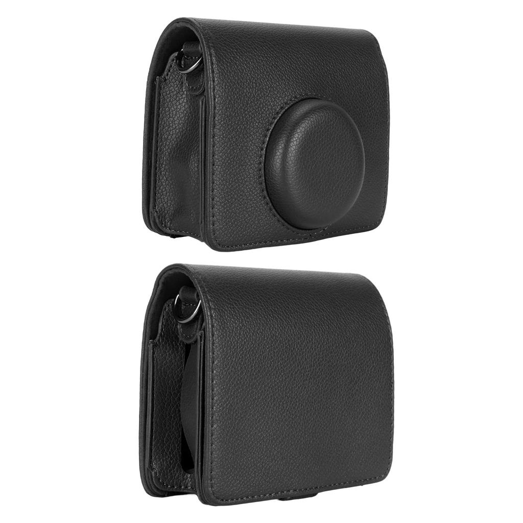 Für     Kameratasche Retro PU-Leder Schutzhülle für     für       Kamera mit abnehmbarem Schultergurt