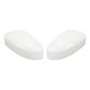 Side Mirror Cap Cover White Protective Weather Resistant Rearview Door Wing Mirror Housing for Focus
