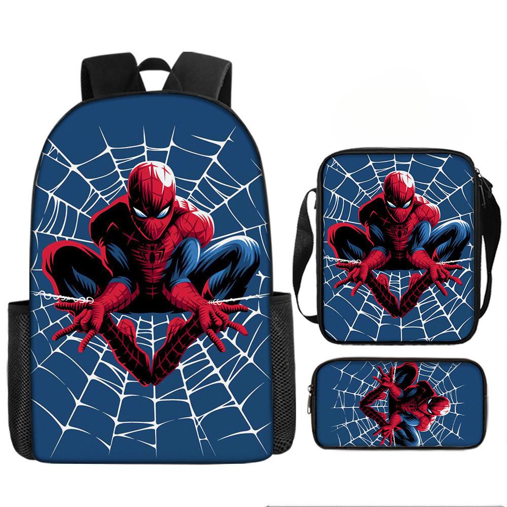 Child Printed Backpack Schoolbag Shoulder Bag Pencil Bag