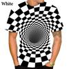 Classic Dizziness 3D Print T-Shirts Summer Casual O-Neck Top Funny Oversized Short Sleeve Men's T-shirts
