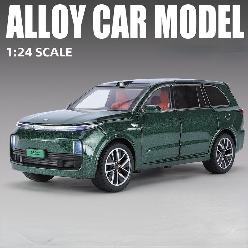 1/24 LI L9 Oyuncak Araba Modelleri Alaşım Döküm Simülasyon Ses Işık Geri Çekmeli Model Araba Oyuncakları Erkekler İçin Doğum Günü Koleksiyonluk Hediyeler