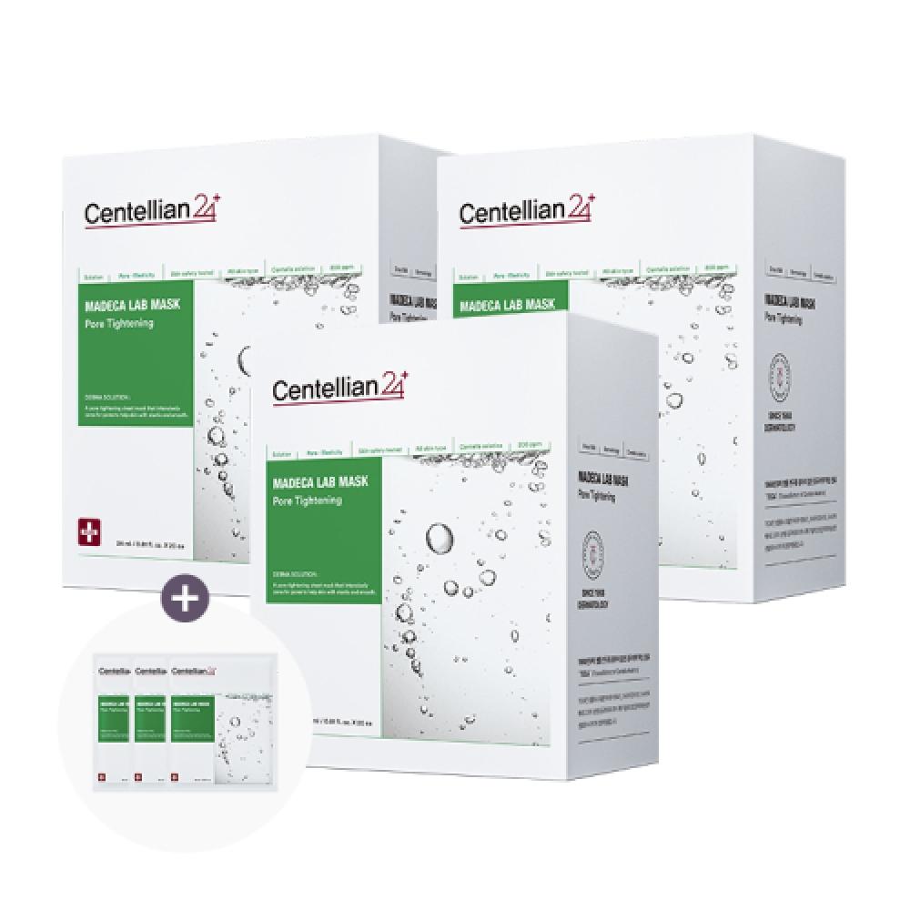 Centellian24 Madeca Lab Mask Pack Pore Tightening 20 Sheets 3 Boxes + 3 Free FREE
