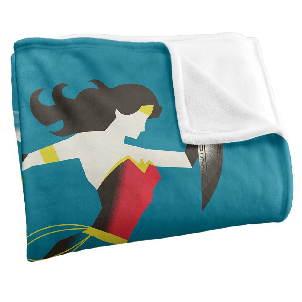 Wonder Woman Silky Icons Supersoft Blanket
