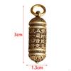 Messing Buddha Anhänger Halskette - Exquisiter Schmuck für Spirituelle Enthusiasten