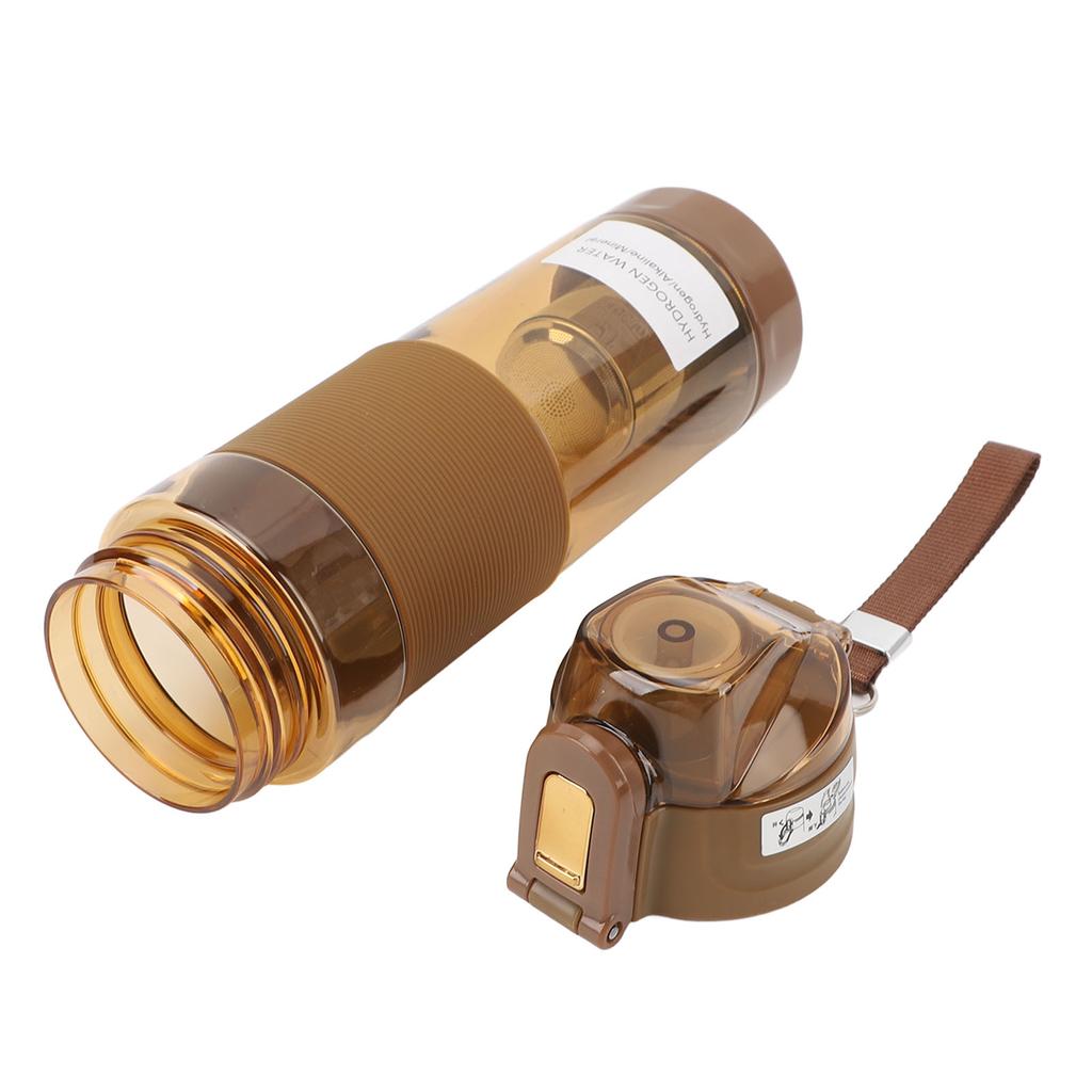 Hydrogen Water Bottle 304 Stainless Steel Alkaline Filter Leak Proof Hydrogen Rich Water Generator