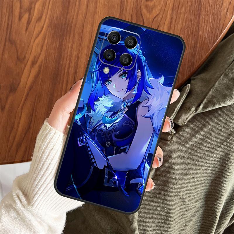 Yelan Genshin Impact Case For Samsung Galaxy M13 M33 M53 M11 M21 M31 M51 M12 M22 M32 M52 M20 M31s M14 M54 Cover