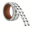 500-Pair Eye Stickers. Self-adhesive black & white for DIY crafts & Easter decor.
