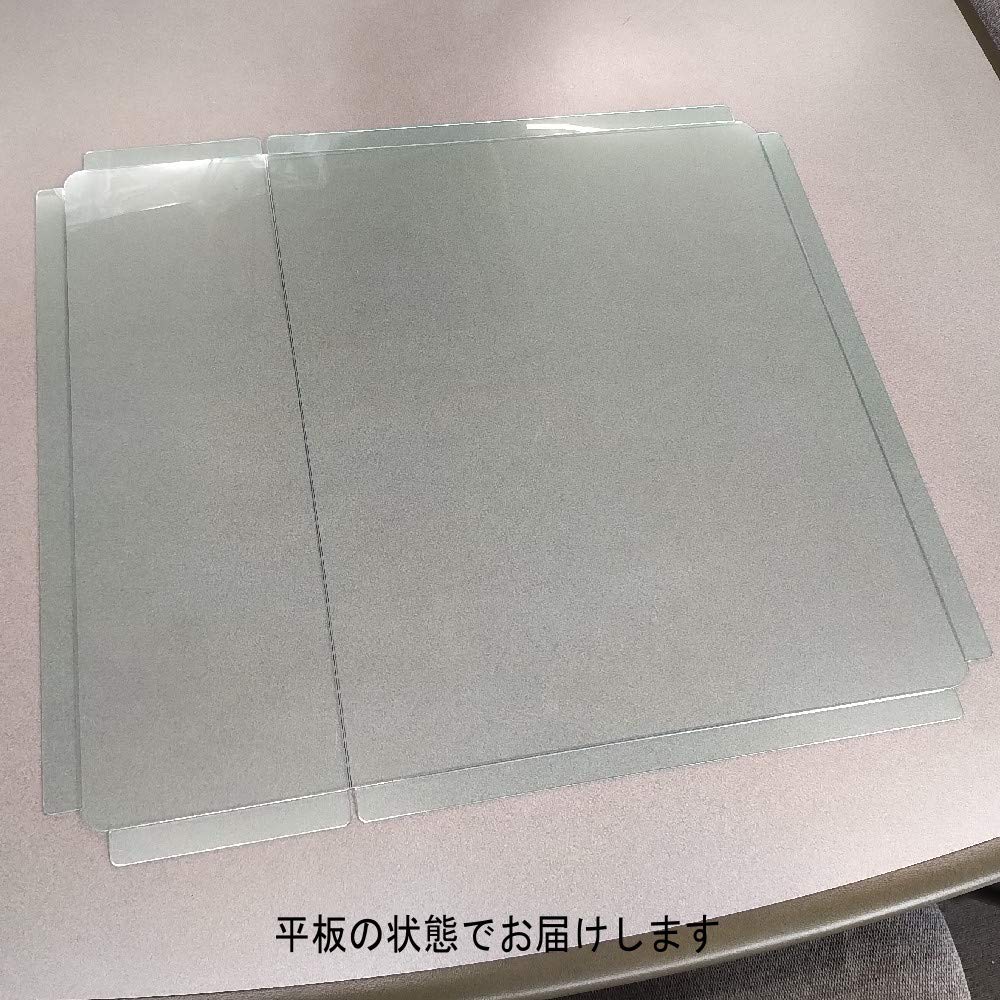 Softken Splash-Proof Simple Partition, PET 1.0mm, 600x400mm, Pack of 5