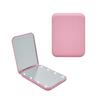 SNOWFLAKES Light - 1X/3X Pink Mini Hand Mini Magnifying, Compact Travel Makeup Mirror with Handheld LED Mirror for Purse - Perfect for Gift.