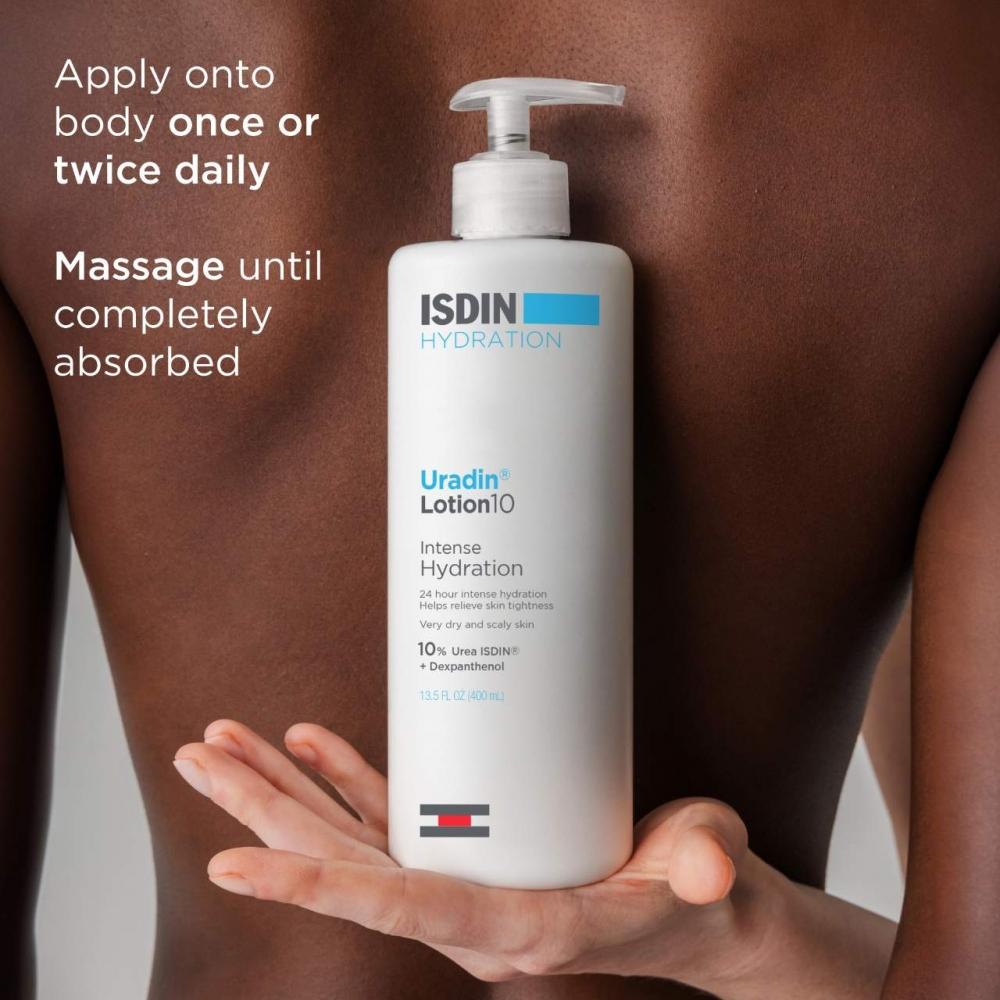 Isdin Uradin Lotion 10 Hydrating Body Lotion 13.5 Oz   400 Ml