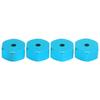 4pcs 5mm to 12mm Combiner Wheel Hub Hex Adapter Accessory for WPL D12 1Celsius10 RC Trucks