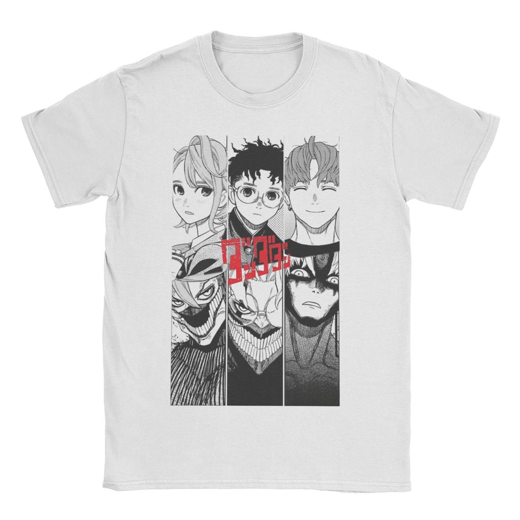 Humor Aira Okarun Jiji Dandadan Manga   TShirt Men Womens Round Neck 100 Cotton T Shirt  Short Sleeve Tees 4XL 5XL Clothes