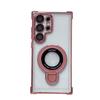 Samsung SUltra Mobile Phone Case Magnetic Suction Bracket A Electroplated Transparent SFE Anti-drop Space Case S +