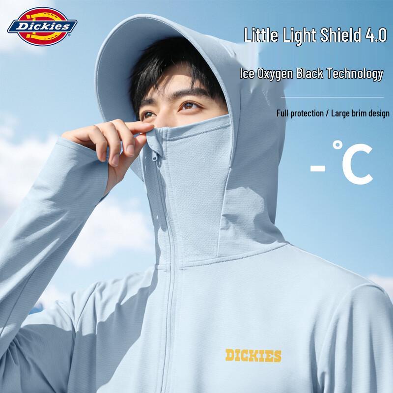 

Dickies Men s 2026 UPF100+ Hooded Sun Protection Jacket 3XL