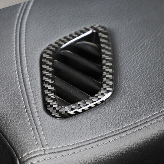 Carbon Fiber Dashboard Outlet Cover For Mercedes Benz A Class CLA 2014-2018