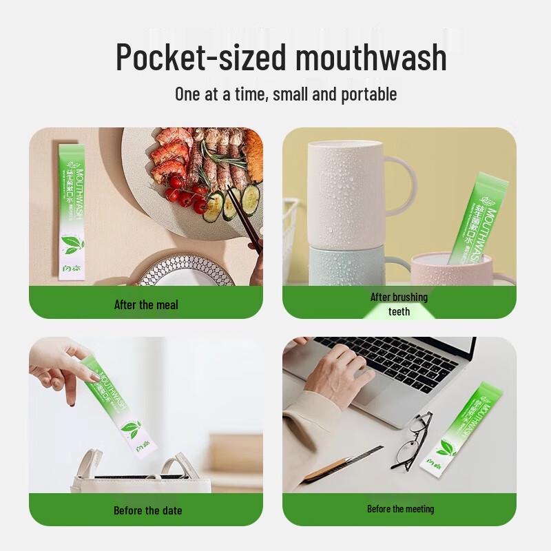 Shining Probiotic Portable Mouthwash Strips