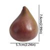 Photography Props Mini Simulation Fig Ornament Lifelike Handicrafts Artificial Fig Funny Fruit Model Home Kitchen Cabinet Decor