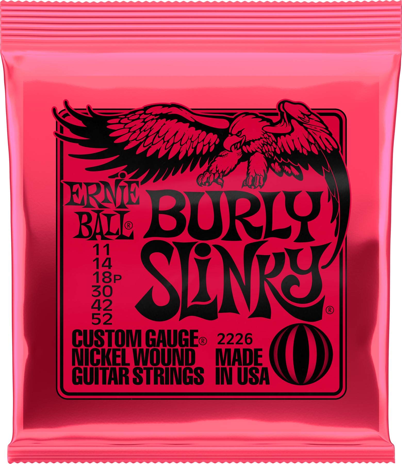 Ernie Ball 2226 Electric Guitar Strings Bury Slinky