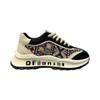 22 winter new printing embroidery sports shoes casual and comfortable platform dad shoes