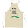 Kitchen Apron - Grandma Thank You Unforgettable Woman - Breton Print - Durable Cotton - French Printing