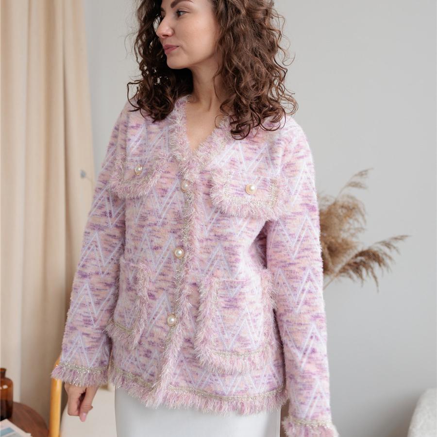 Women's Fall Chunky Knitted Cardigan Sweaters Casual Open Front Button Up Winter Cardigans Coats Outerwear Womens V Neck Sweater Jackets With Pockets