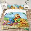 Winnie Pooh Friends Print 3Pcs Bedding Setduvet Cover With 2 Bedropillowcase Home Birthday Gift