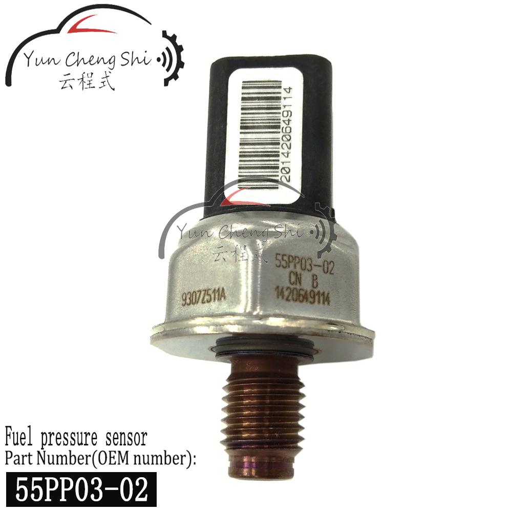 55PP03-02 85PP03-03 9307Z511A 55PP03-01 Fuel Rail Pressure Sensor For Ford Focus Mondeo Renault Clio Jaguar X-TYPE 2.0 2.2 TDC