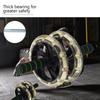 200mm Bauchmuskelrad Roller Rutschfest Doppelte Räder Trainingsroller für Core-Training