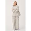 Huit Hooded Big Pocket Half Jumper Htwjp6i05t