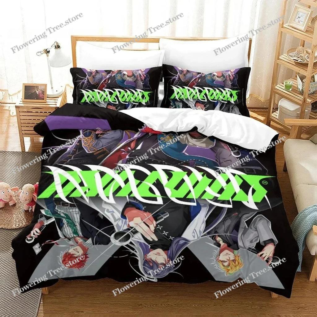 Hypnosis Mic Division Rap Battle Rhyme Anima Bedding Set Single Twin Full Queen King Size Bed Set Kid Bedroom Duvet cover Sets