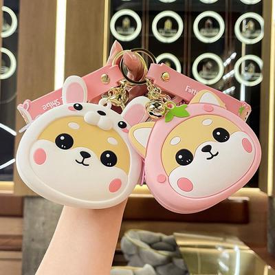 Mini Good Fortune Cat Coin Purse Keychain and Earphone Bag Gift