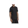 Adidas Originals Graphic Print Breathable Sports Casual Short Sleeve T-Shirt Men Tops Black FL8547