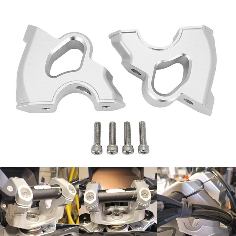 Für BMW R1300GS Lenkererhöhung Drag R 1300 GS R1300 GS ADV 2023 2024 2025 Motorradzubehör Lenkerklemme Verlängerungsadapter