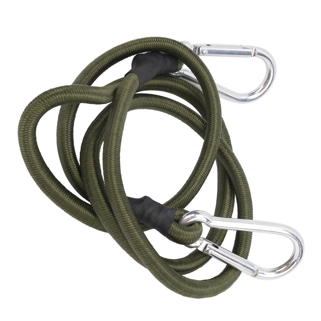 120cm bungee šňůry s háčky Heavy Duty popruhy Elastické gumové šňůry pro kempování a rybaření