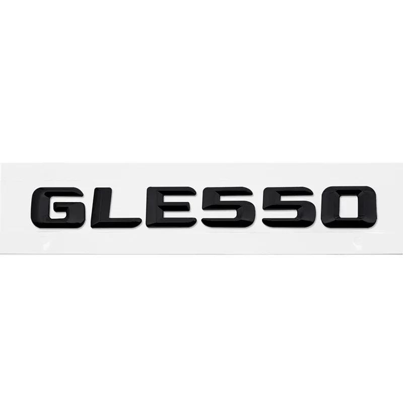 3D Car Rear Trunk Sticker Tail Number Emblem for Mercedes Benz GLE43 GLE63 GLE300 GLE320 GLE350 GLE400 GLE450 GLE500 GLE550