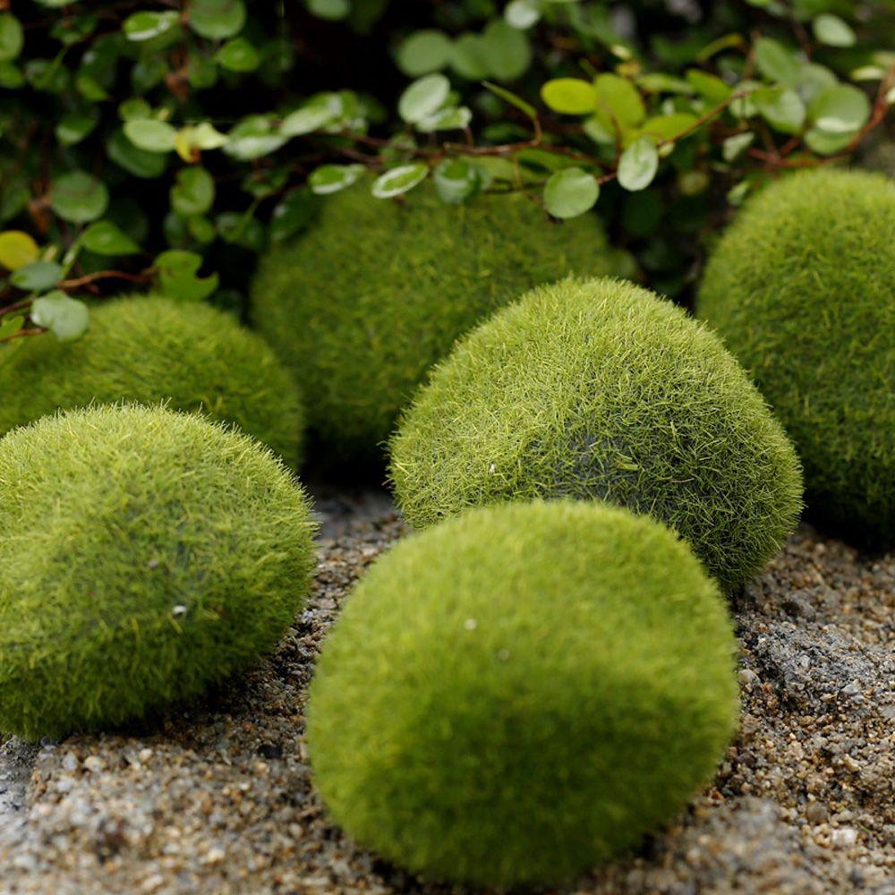 Fake Landscape Stone Lawn Greenery Artificial Moss Plants Decor Floor Adornments Garden Decoration