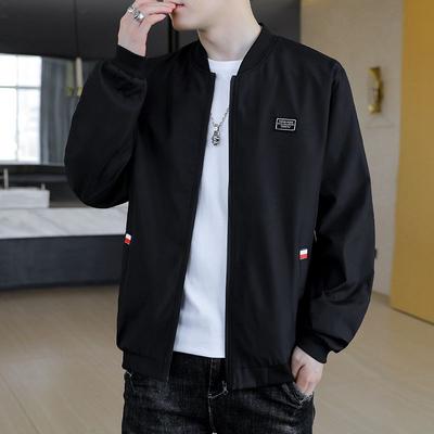 New Men's Jackets Youth Trendy Thin Baseball Collar Casual Tops