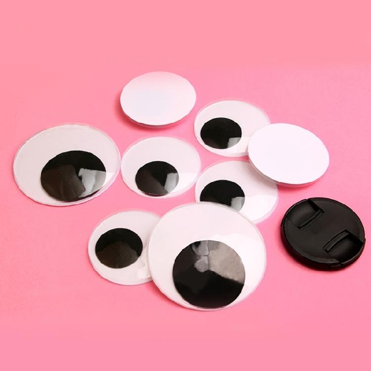 Flat Back Self Adhesive Doll Eyes for Diy Crafts Crochet Toy Handmade Animal