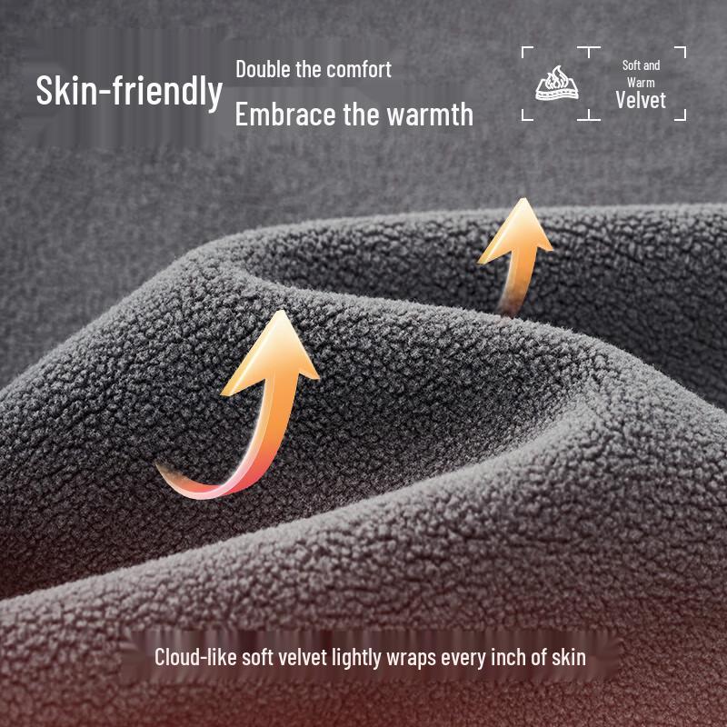 Septwolves Men's 7A Antibacterial Fleece-lined Winter Sweatshirt