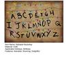 Sfondo Alfabeto Rustico Retro Colorato Alfabeto con Luci a Stringa Tema Sottosopra Oggetti di Scena per Foto per Halloween Forniture per Feste di Compleanno