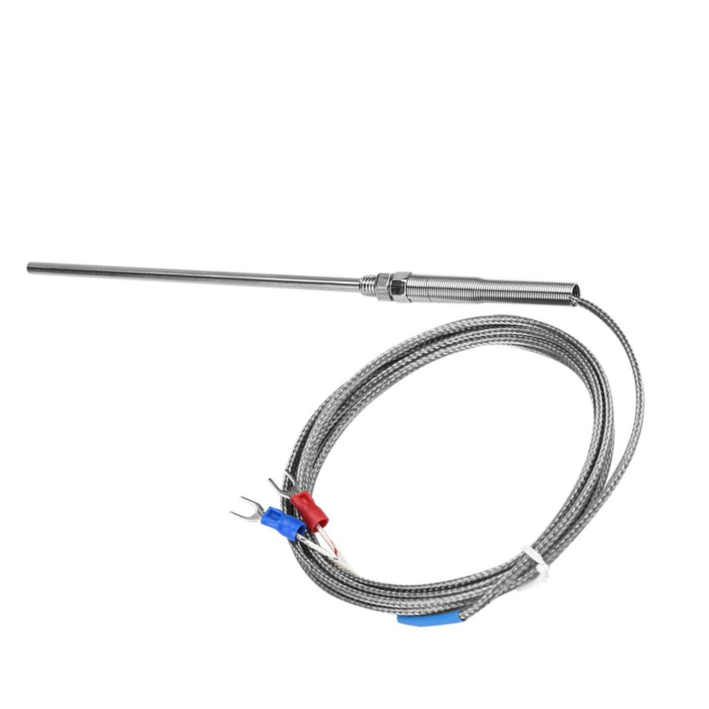 M8 Thread Type K Thermocouple 150mm Probe Temperature Sensor Wire 0-400 celsius (1 m)