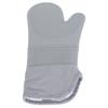 Oven Mitts Oblique Mouth Texture Silicone Nonslip Soft   Flexible To Use Cotton Lining Silicon Oven Mittens(  )