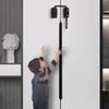 Black Sliding Door Latches Industrial Stainless Steel Weatherproofed Secure Locking System for Garage Door