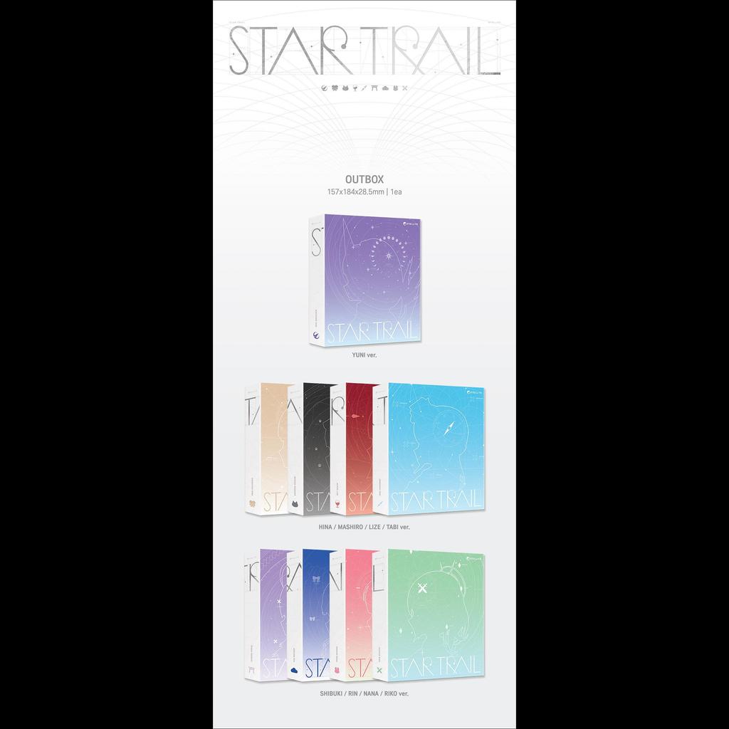 STELLIVE [Star Trail] 1° Album (Versione membro) + Regalo gratuito