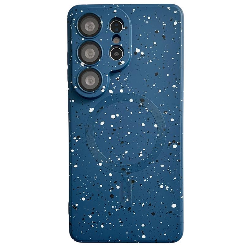 Compatible Samsung S26 Ultra Magnetic Phone Case for S25 & S24, Z Flip7, A17, A16 Silicone Cross-Border Design.