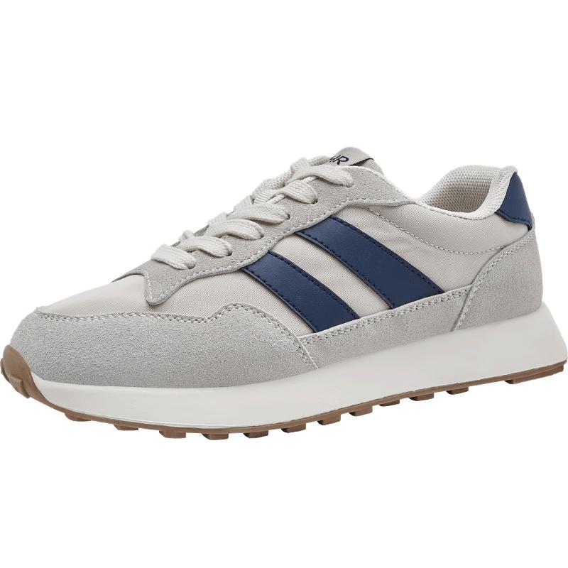 ZHR Women s AK152 Retro Lace-Up Leather Casual Sneakers 36