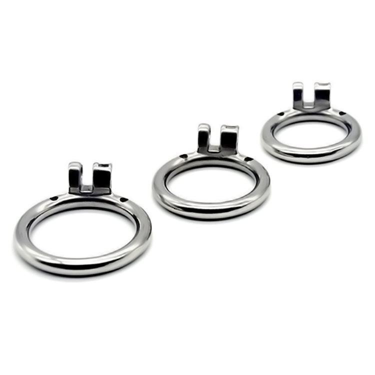 FRRK 304stainless Steel Chastity Lock Chastity Device Chastity Cock Ring for Male