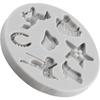 Horse Chocolate Mould Horseshoe Silicone Mould Cowboy Boot Saddle Fondant Baking Mould Cake Decoration Cupcake Topper Candy Gum Paste Polymer Clay