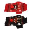 Dog Snow Sweaters Thickening New Year Christmas Dog Holiday Sweaters Dogs Clothes Xmas Decorations for Small Medium Dogs
